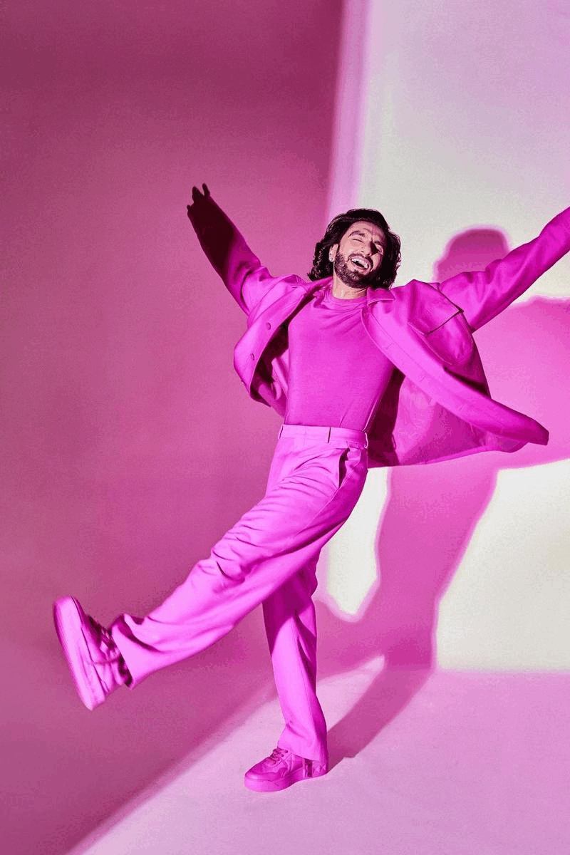 Ranveer Singh embracing bold fashion trends in Bollywood