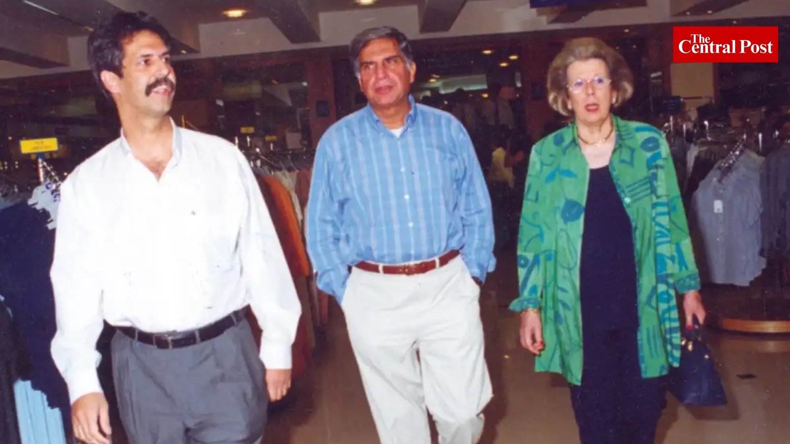 Simone Tata with his Sons