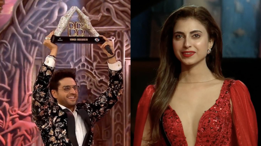 Farrhana Bhatt Outshines Gaurav Khanna in Bigg Boss 19 Finale; Fans Call it 'The Farrhana Bhatt Show'