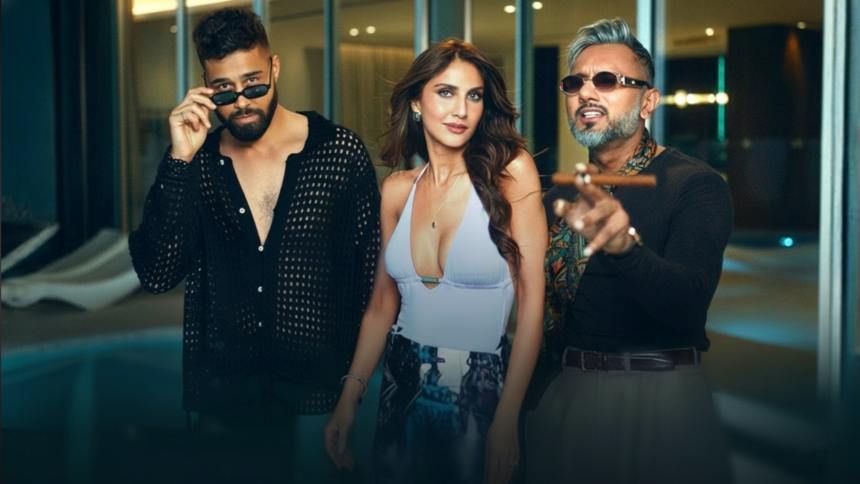 Yo Yo Honey Singh and AP Dhillon Unite on ‘Aadat’ Music Video Featuring Vaani Kapoor