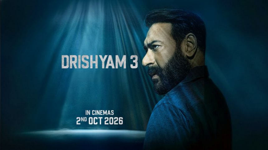 Drishyam 3 Gets a Release Date: Ajay Devgn Returns as Vijay Salgaonkar on October 2, 2026
