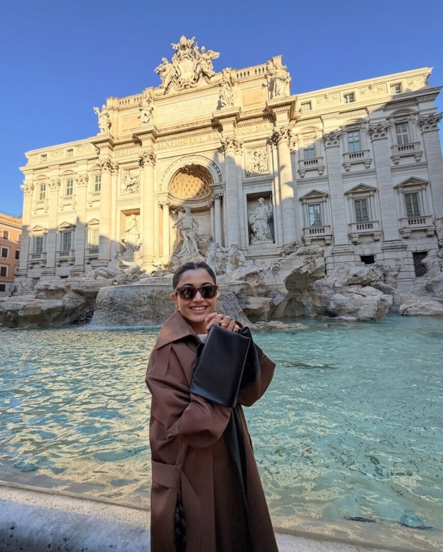 Rashmika Mandanna’s Rome Getaway