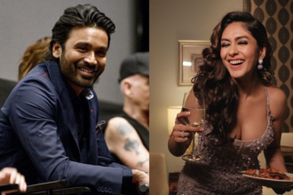 Dhanush and Mrunal Thakur