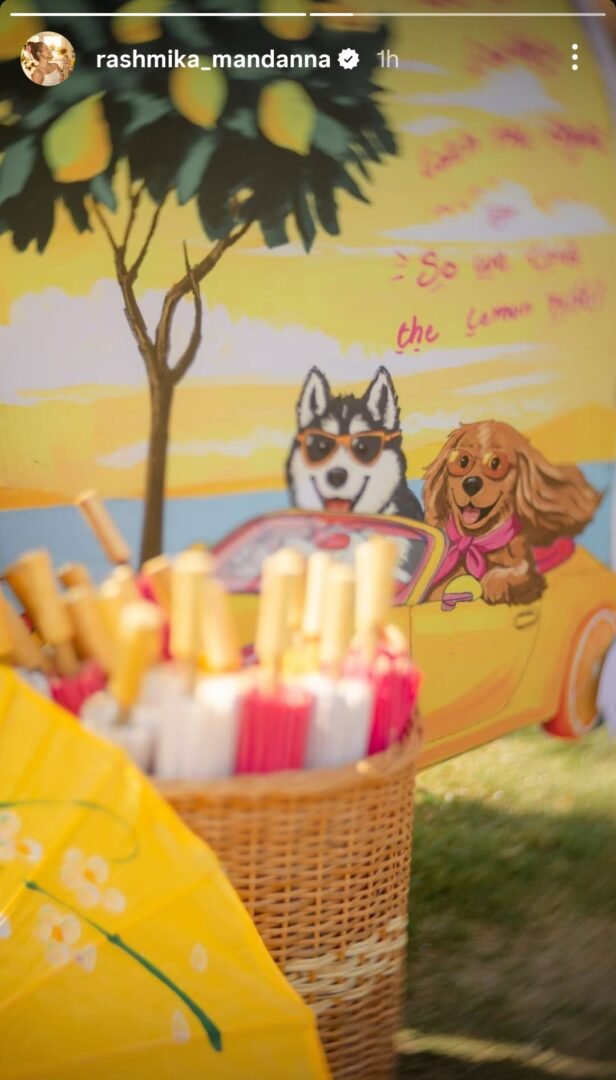 Vijay Deverakonda and Rashmika Mandanna