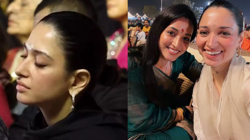 Tamannaah Bhatia, Sara Arjun and Mouni Roy Light Up Mahashivratri Night at Isha Yoga Centre with Dance and Devotion
