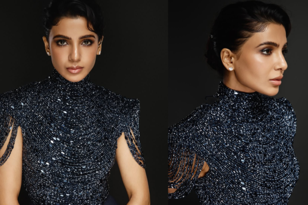 Samantha Ruth Prabhu Serves Modern Couture Glam in Kresha Bajaj at Women of Excellence Event