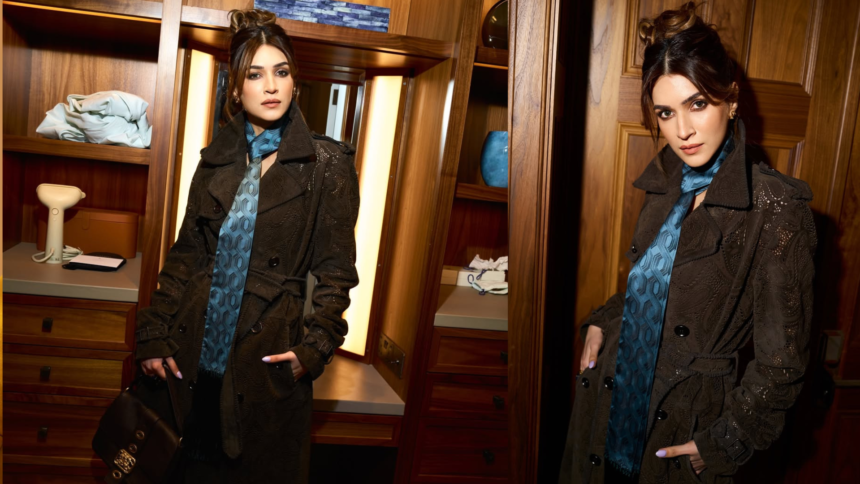 Kriti Sanon Steals the Spotlight at London Fashion Week 2026 with Power-Packed Trench Look