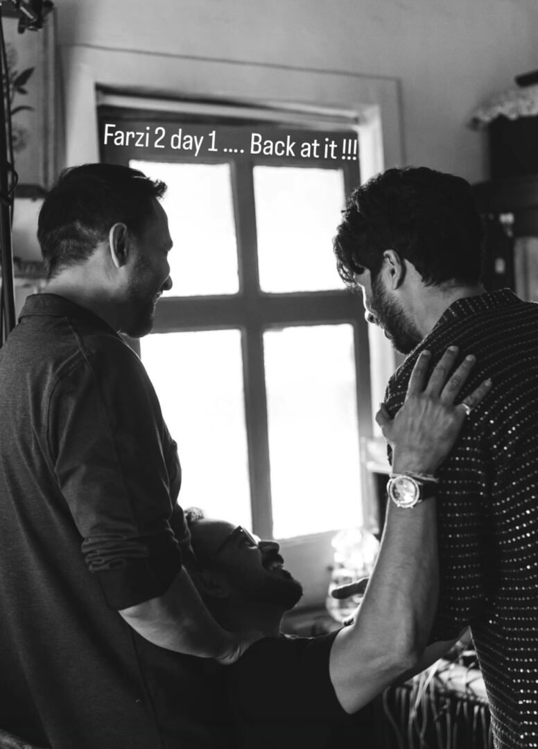 Shahid Kapoor Starts Shooting for Farzi Season 2, Shares First BTS Glimpse as Sunny Returns