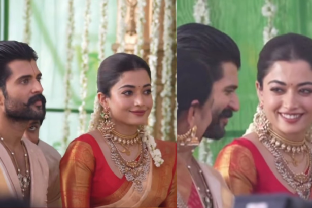 Rashmika Mandanna’s Grand Welcome in Vijay Deverakonda’s Village: Newlyweds Visit Thummanpet
