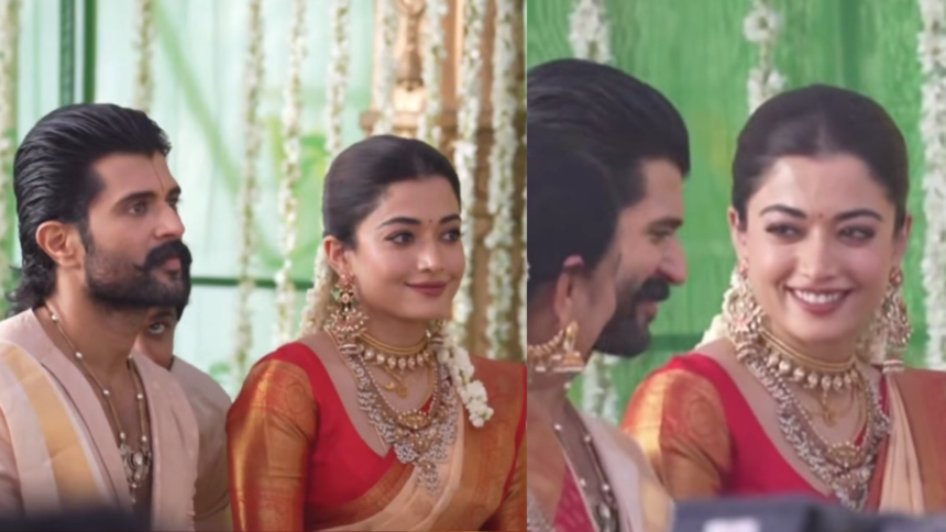 Rashmika Mandanna’s Grand Welcome in Vijay Deverakonda’s Village: Newlyweds Visit Thummanpet
