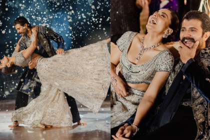 Rashmika Mandanna and Vijay Deverakonda’s Royal Sangeet Photos Are Pure Fairytale Magic